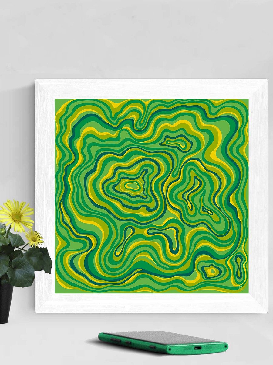 Topographic Tranquility Canvas - Stone No. 3 product image (92)