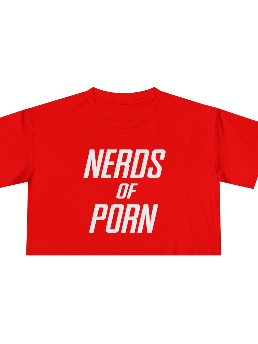 NOP Logo Crop Top (red) product image (1)