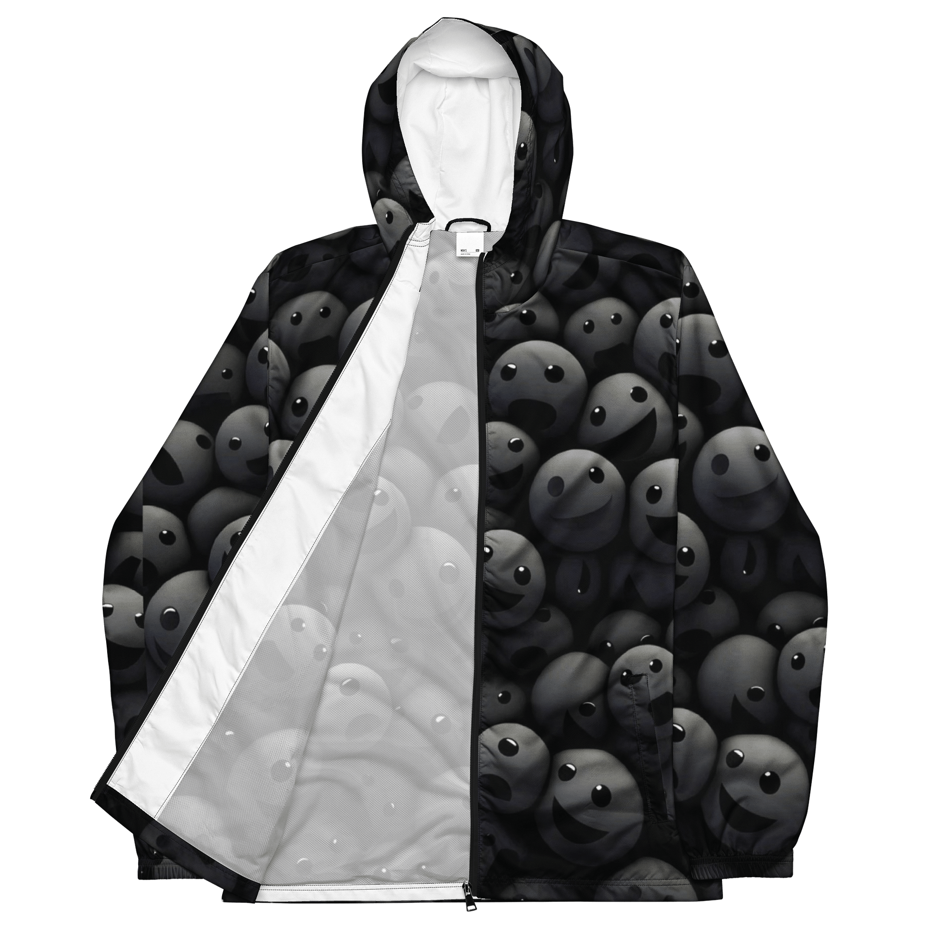 Smiley Sphere All-Over Print Windbreaker product image (4)