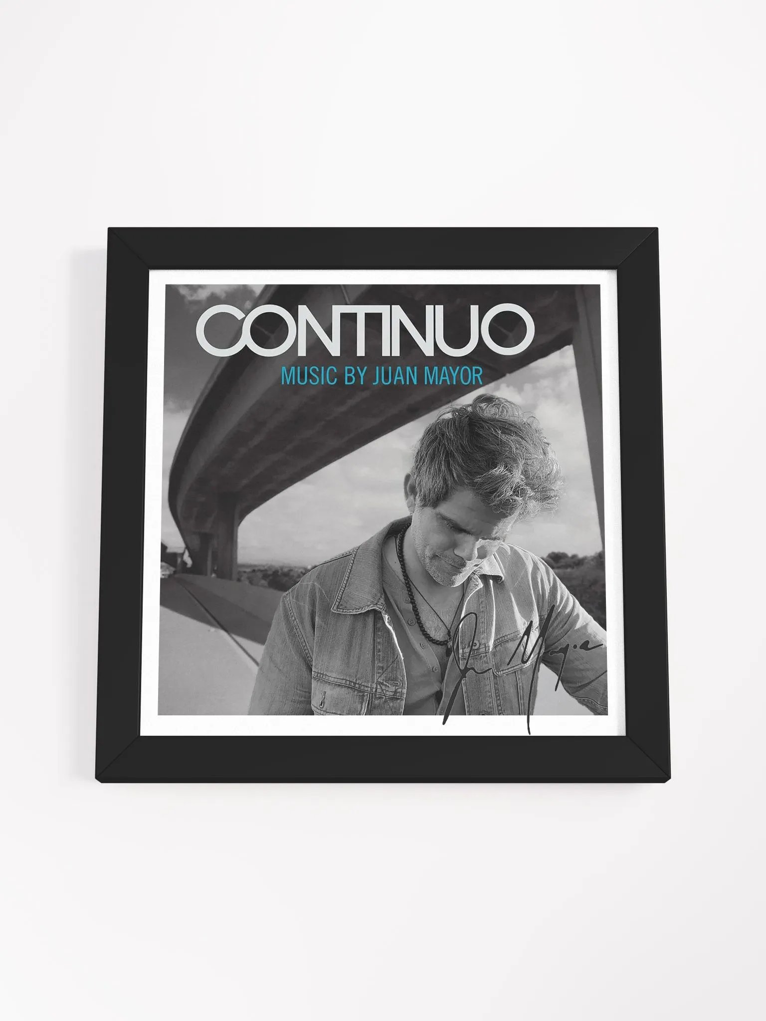 Framed Continuo Album Cover - SIGNED by Juan Mayor product image (38)