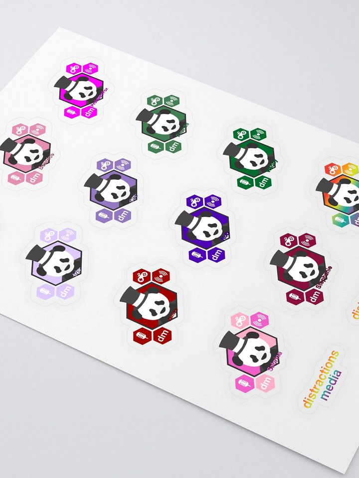 Distractions Sticker Sheet product image (2)