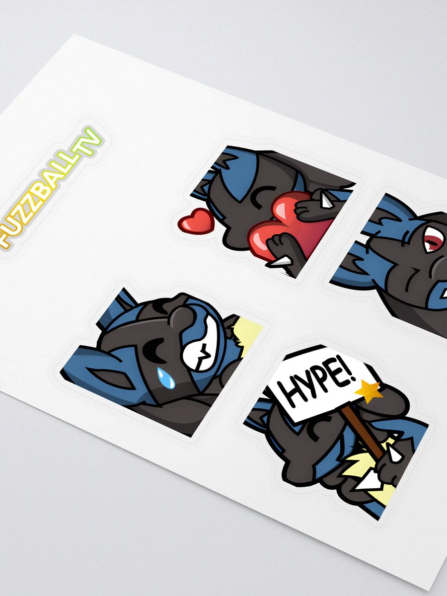 SirFuzzballTV Emote Stickers - Lucario product image (2)