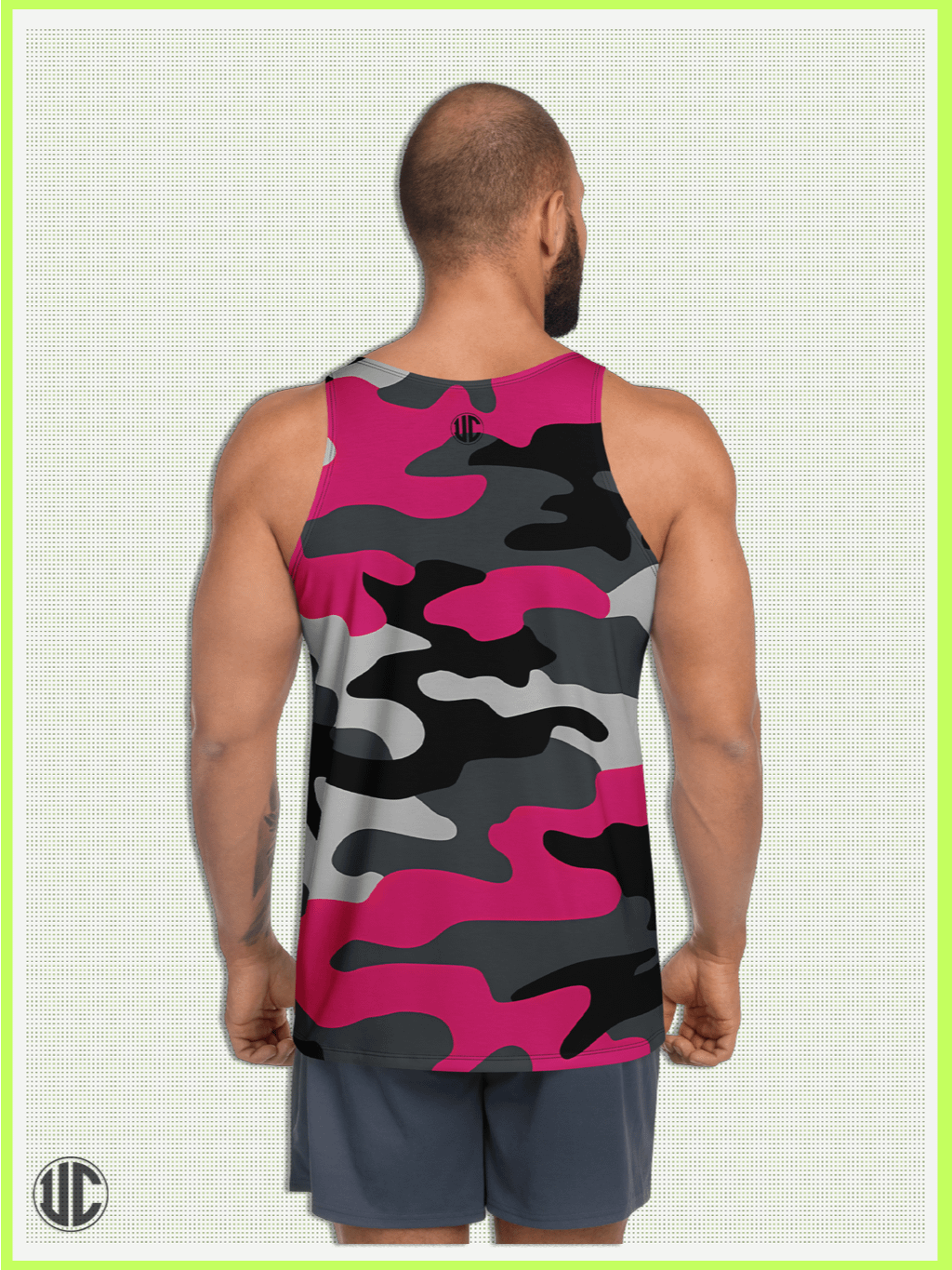 Savage Pink Camo – Men’s Tank Top product image (2)