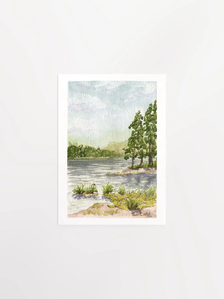 Riverside Vibes Watercolor Print product image (3)