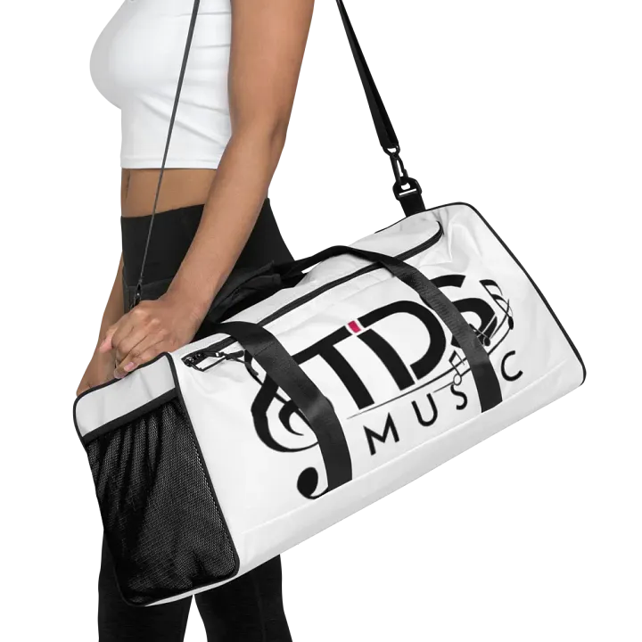 TDS Music White Duffle Bag product image (2)