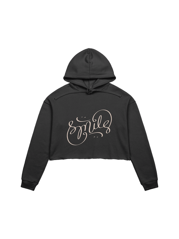 Smile Crop Hoodie product image (1)