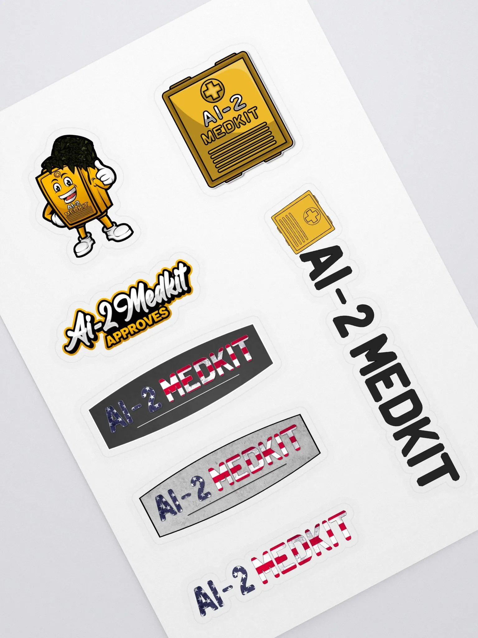 AI-2 Medkit Sticker Sheet product image (1)