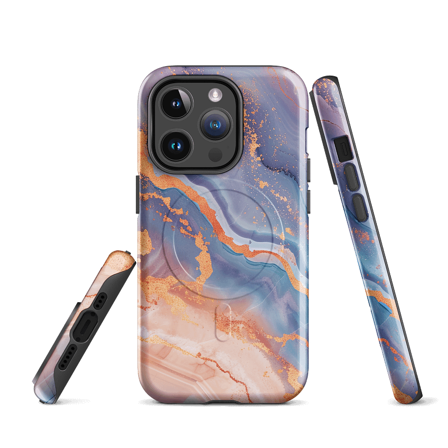Marble Magic MagSafe® iPhone Tough Case. product image (1)