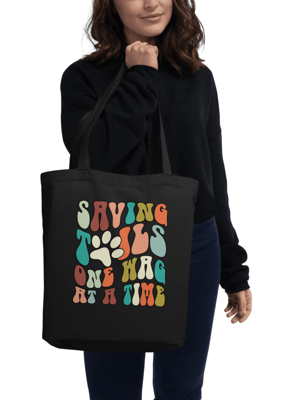 "Saving tails" black bag (medium size) product image (4)