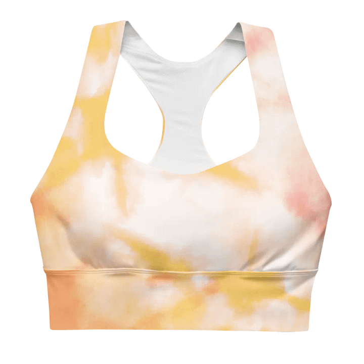 Sun Burst Serenity Longline Sports Bra product image (1)