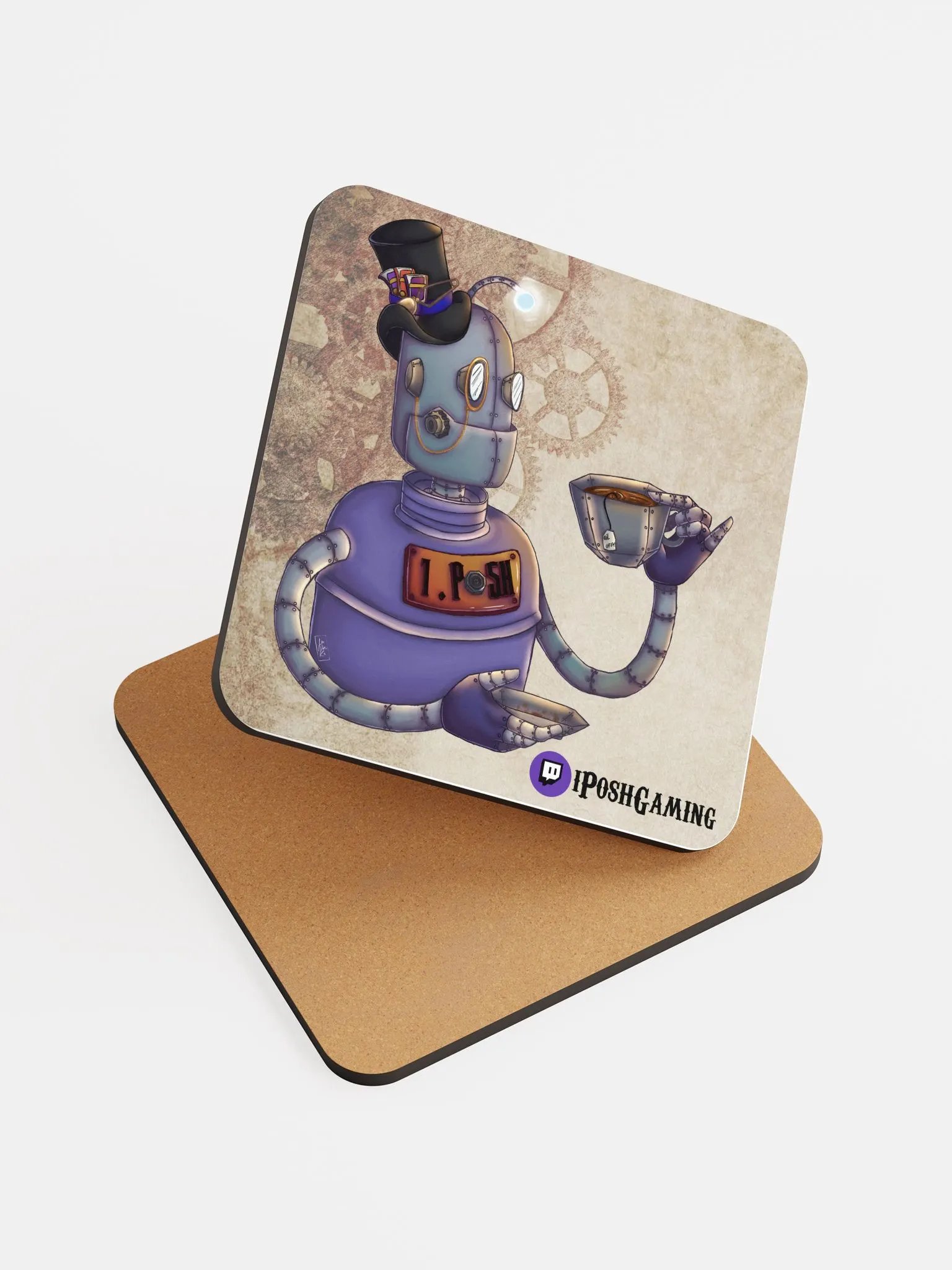 Tea Time Coaster product image (1)