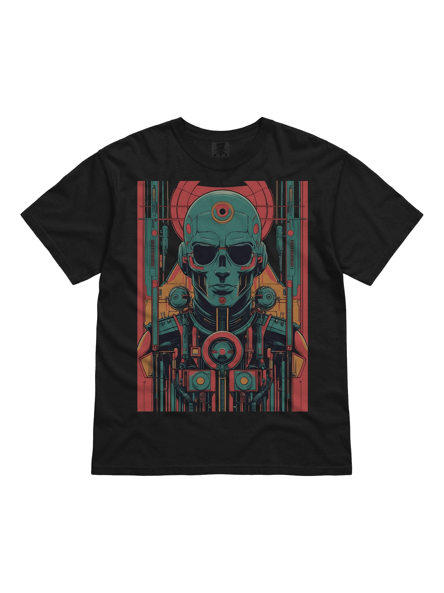 Retro Cyborg Prophet Heavyweight T-Shirt product image (1)