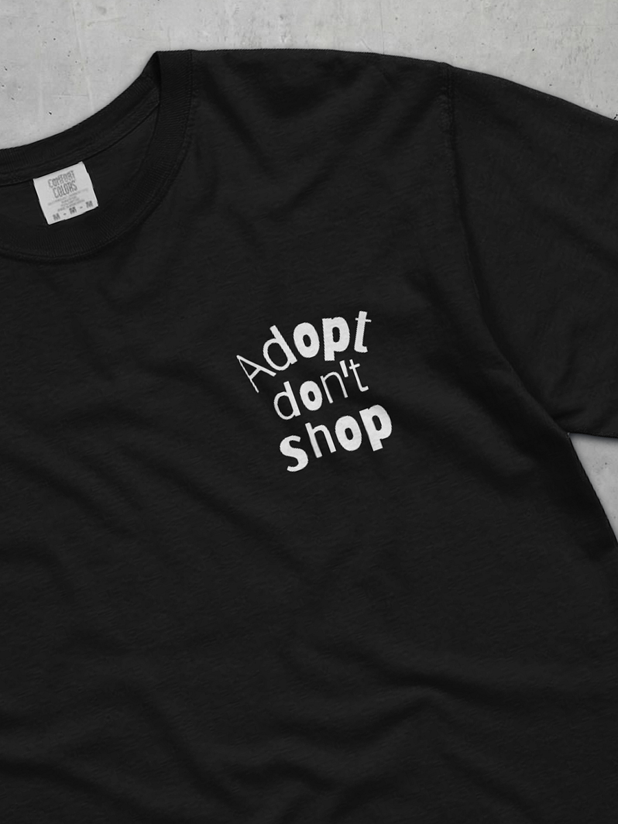 Adopt Don't Shop Tee product image (4)