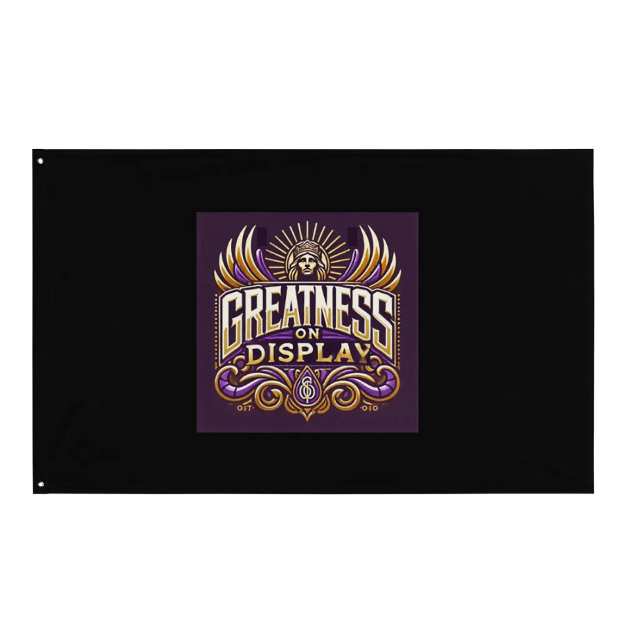 Greatness On Display Flag product image (1)