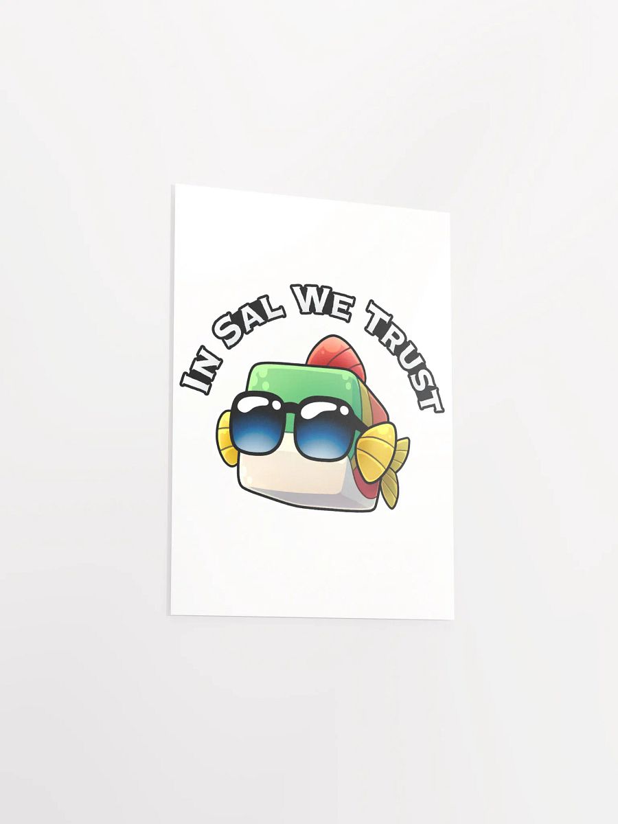 In Sal We Trust Poster product image (16)