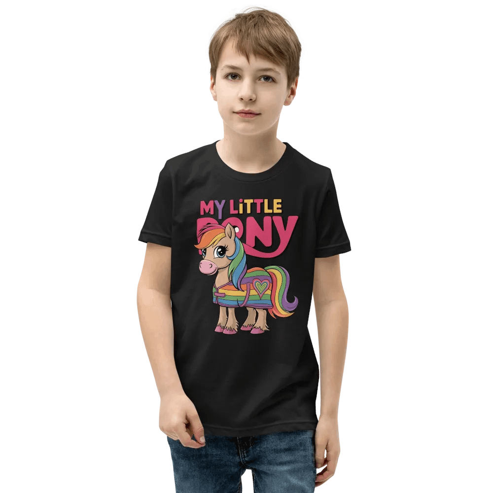 Rainbow Pony Youth T-Shirt product image (1)