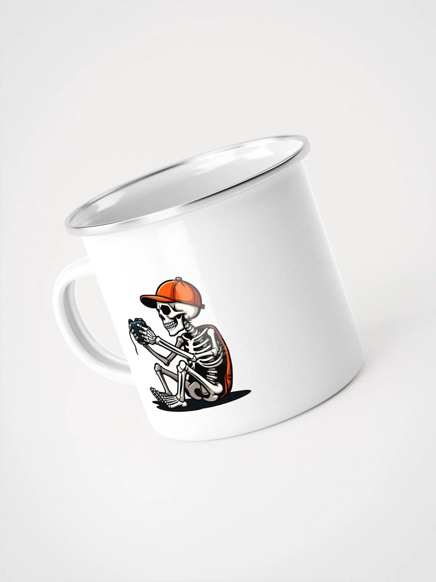 Skeleton Gamers Enamel Mug product image (4)