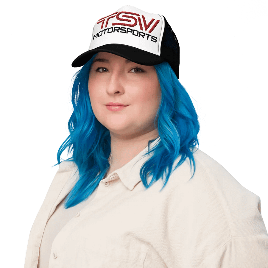 Embroidered TSV Logo Foam Trucker Hat product image (9)
