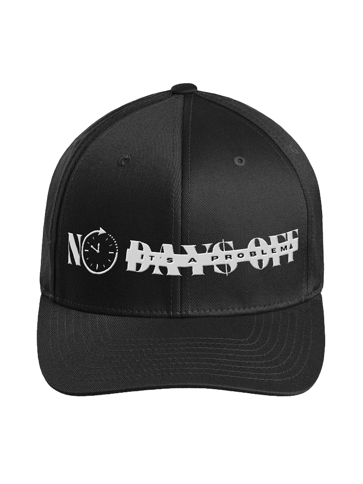 NO DAY$ OFF (PRESTIGE) Flexfit Structured Fitted Cap product image (43)