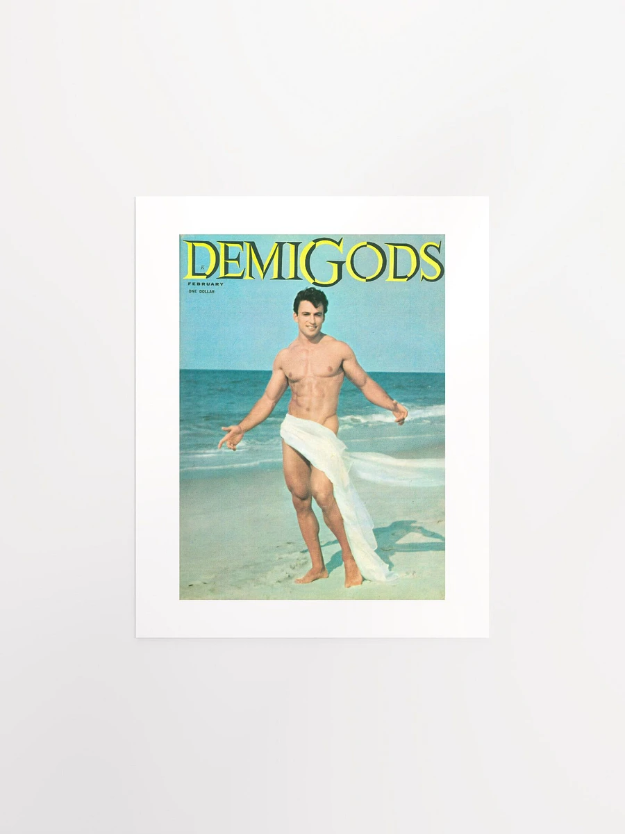 DEMI-GODS Magazine Cover (February 1963) - Print product image (1)