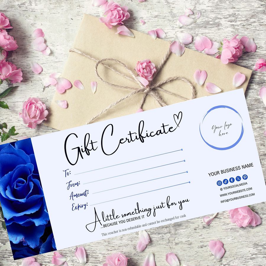 Celestia - Gift Certificate Template product image (3)