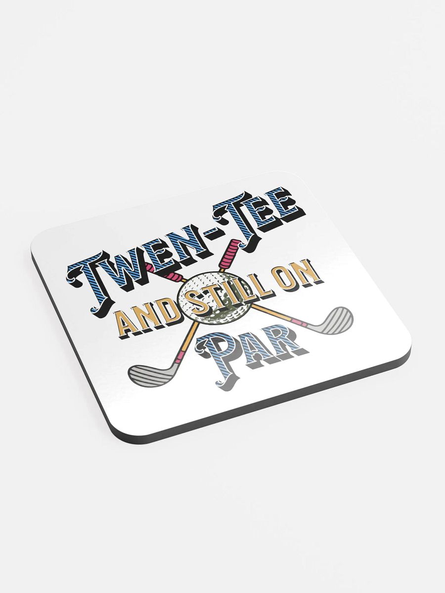 Twen-Tee And Still On Par Golfing Time Elegance Coaster Set product image (3)