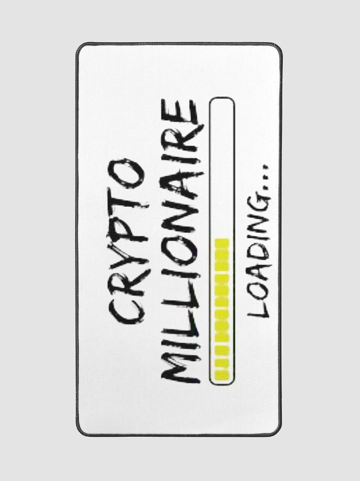 Crypto Millionaire Desk Mat product image (2)