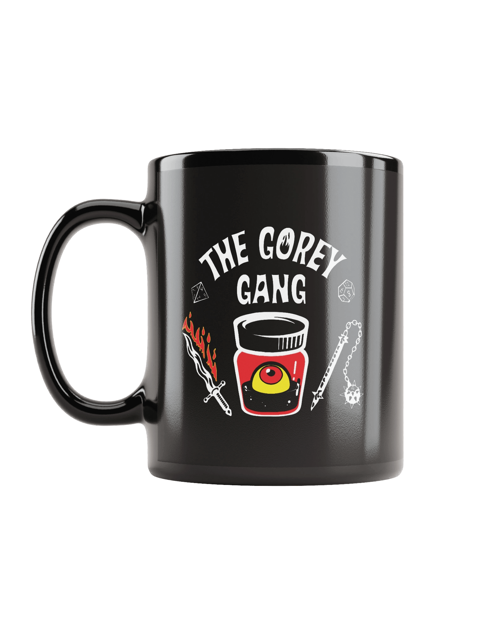 DnD Gang - Black Glossy Mug product image (11)