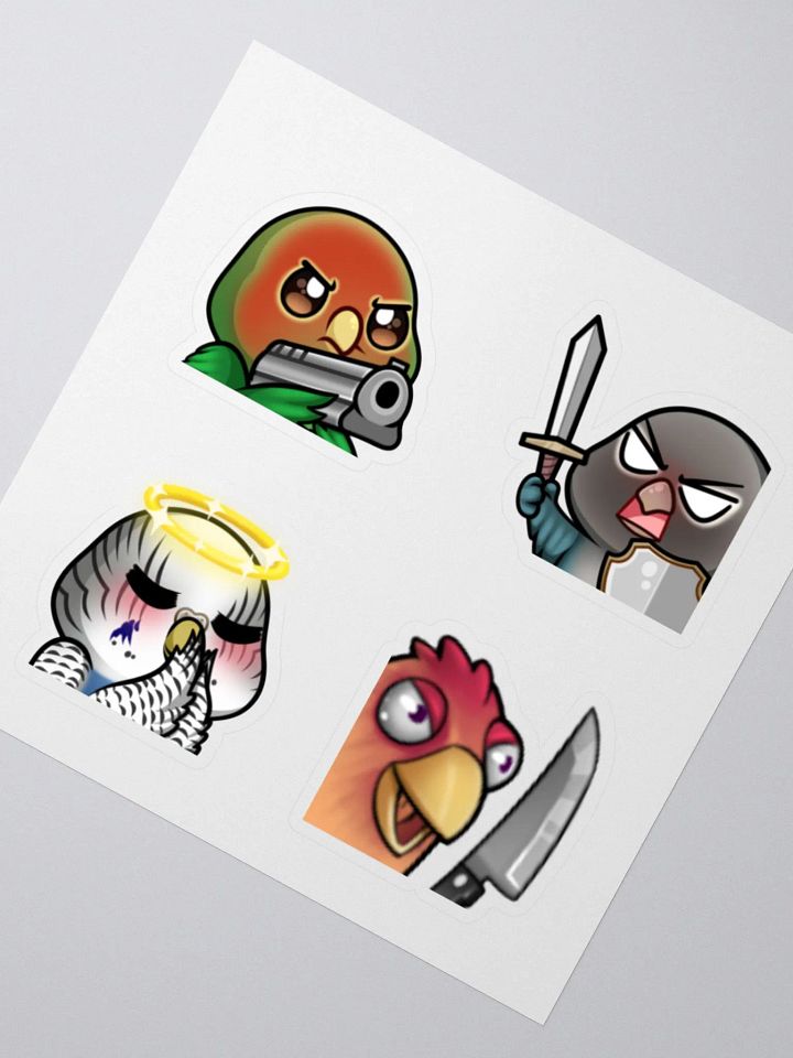 Angry Birb Stickers product image (2)
