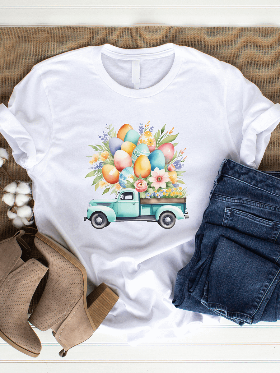 40 Easter Truck Clipart Bundle product image (7)