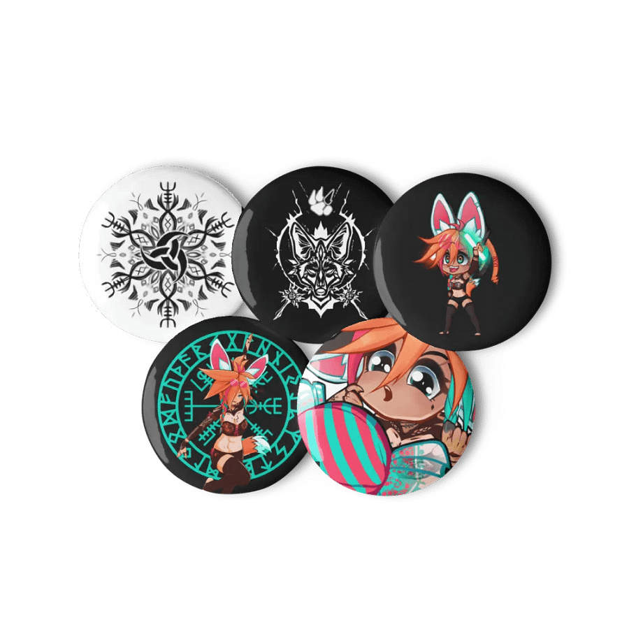 Set of Karoboard Pin Buttons product image (6)