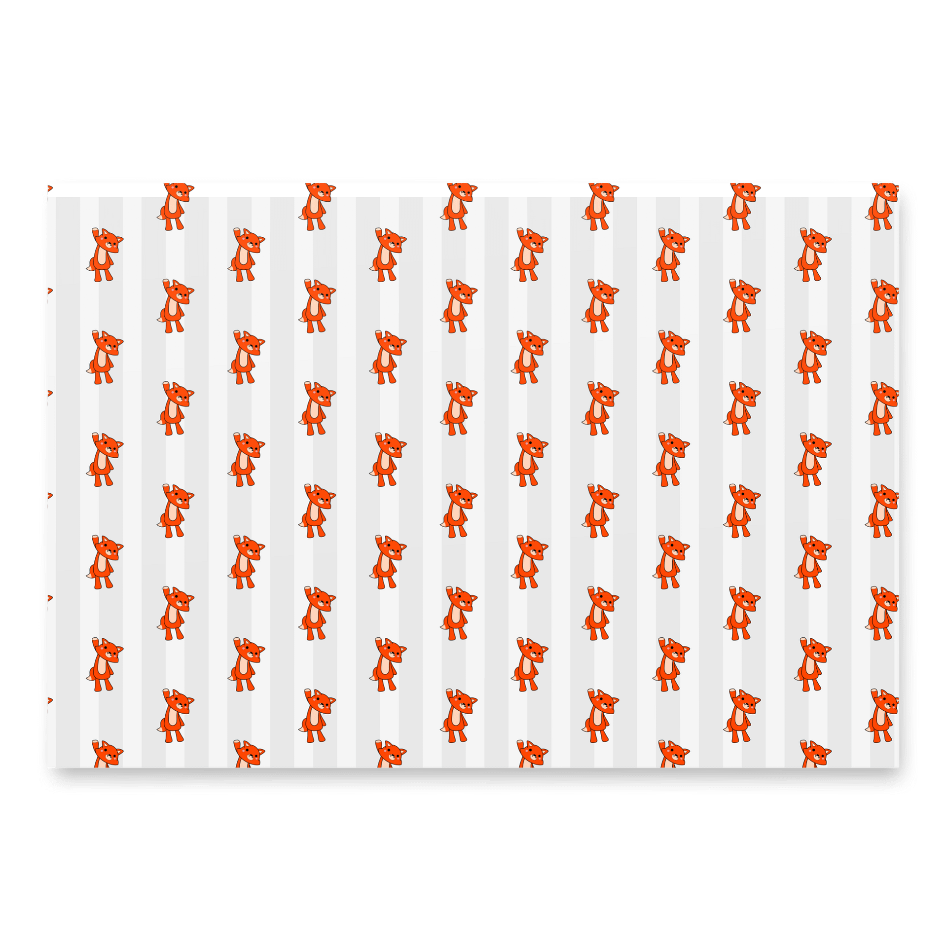 Fox Theme Matte Wrapping Paper Set product image (6)