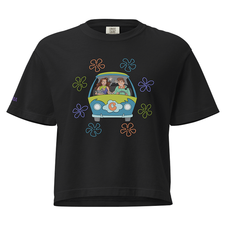 Flower Power Van Boxy Tee - Dark product image (1)