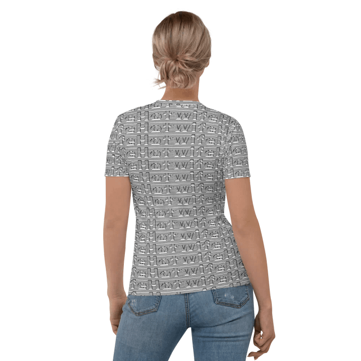 Hotwife Magic 3D illusion print fitted shirt product image (1)