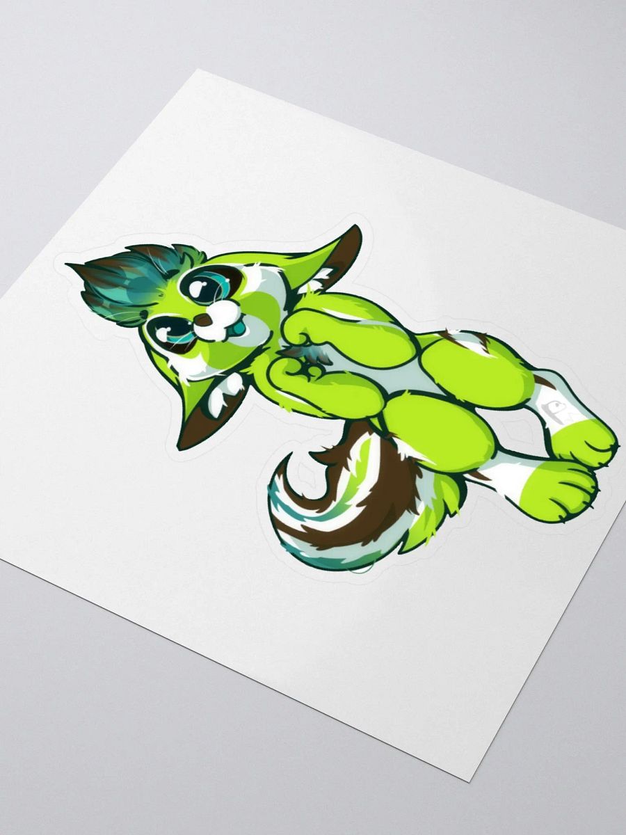 Chibi Avocado Kiss-Cut Sticker product image (6)