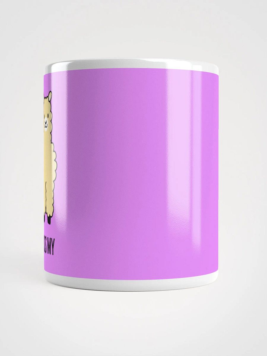 Alpacass Coffee Mug | 11oz & 15oz Variants | Cute Alpaca Face & Cheeky Rear Design | Kiss My Funny Novelty Cup product image (5)