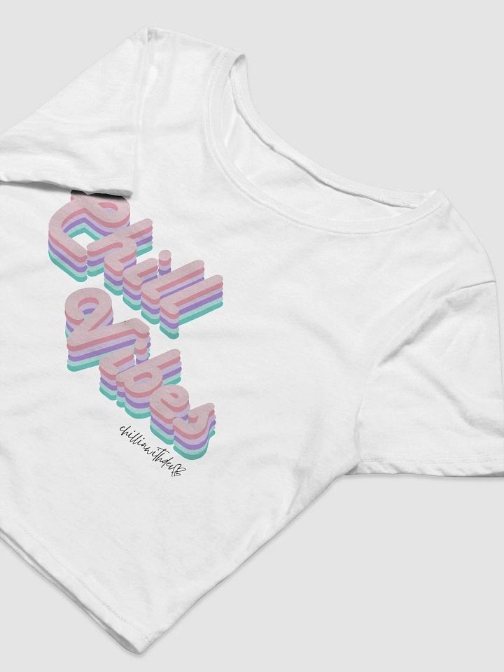Retro Chill Vibes Cropped Tee product image (2)