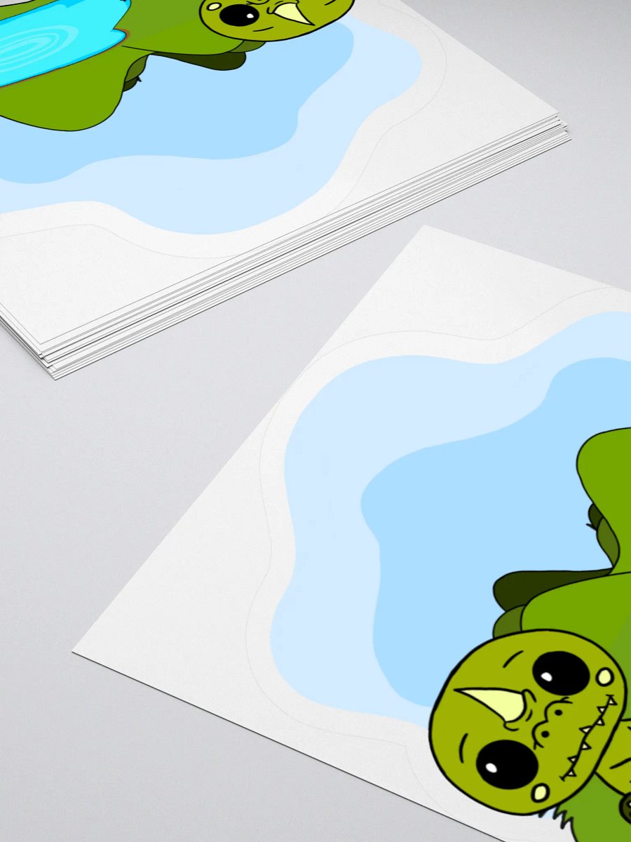 Agnes the Walgren Lake Monster Cryptikids Sticker product image (11)