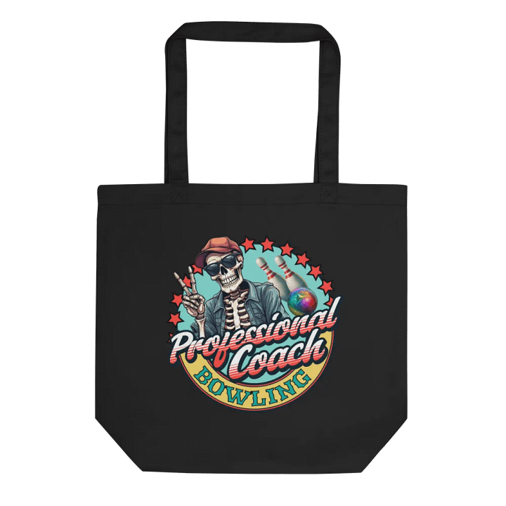Professional Coach Bowling Skeleton Eco Tote product image (1)