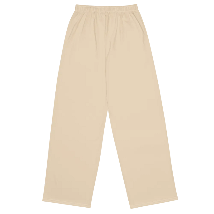 Beige Bliss Unisex Wide-Leg Pants product image (3)