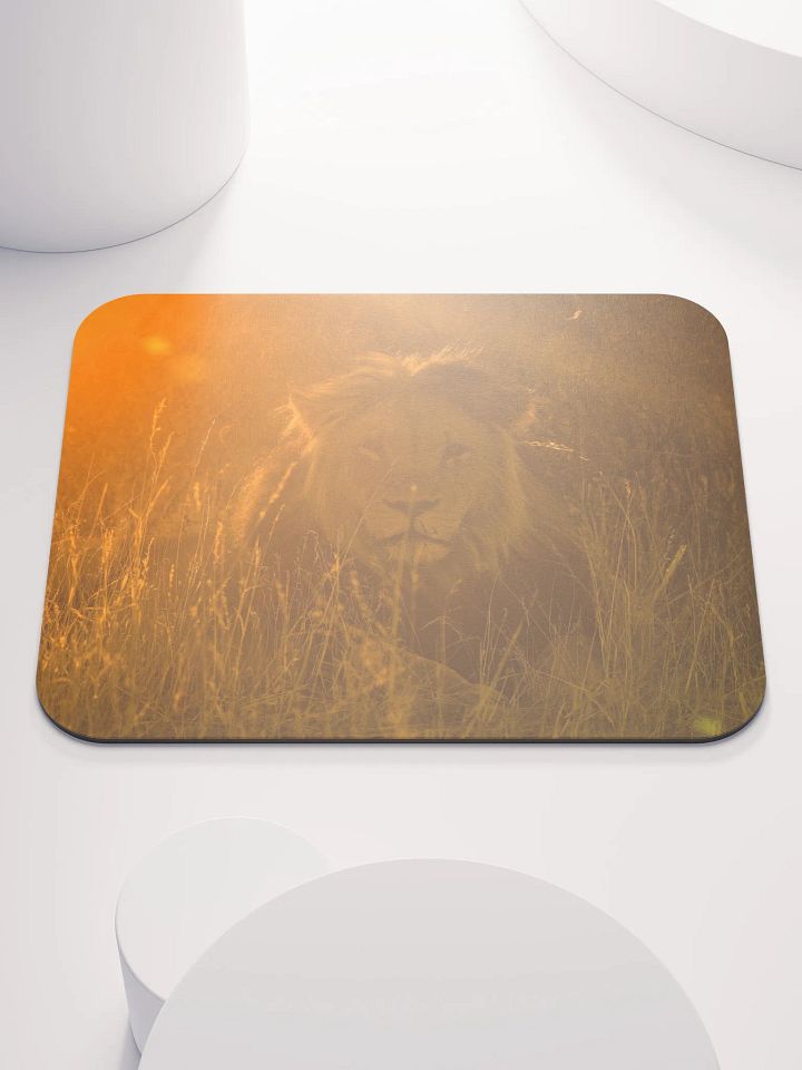 Sunrise Lion mouse pad have this on your desk product image (1)