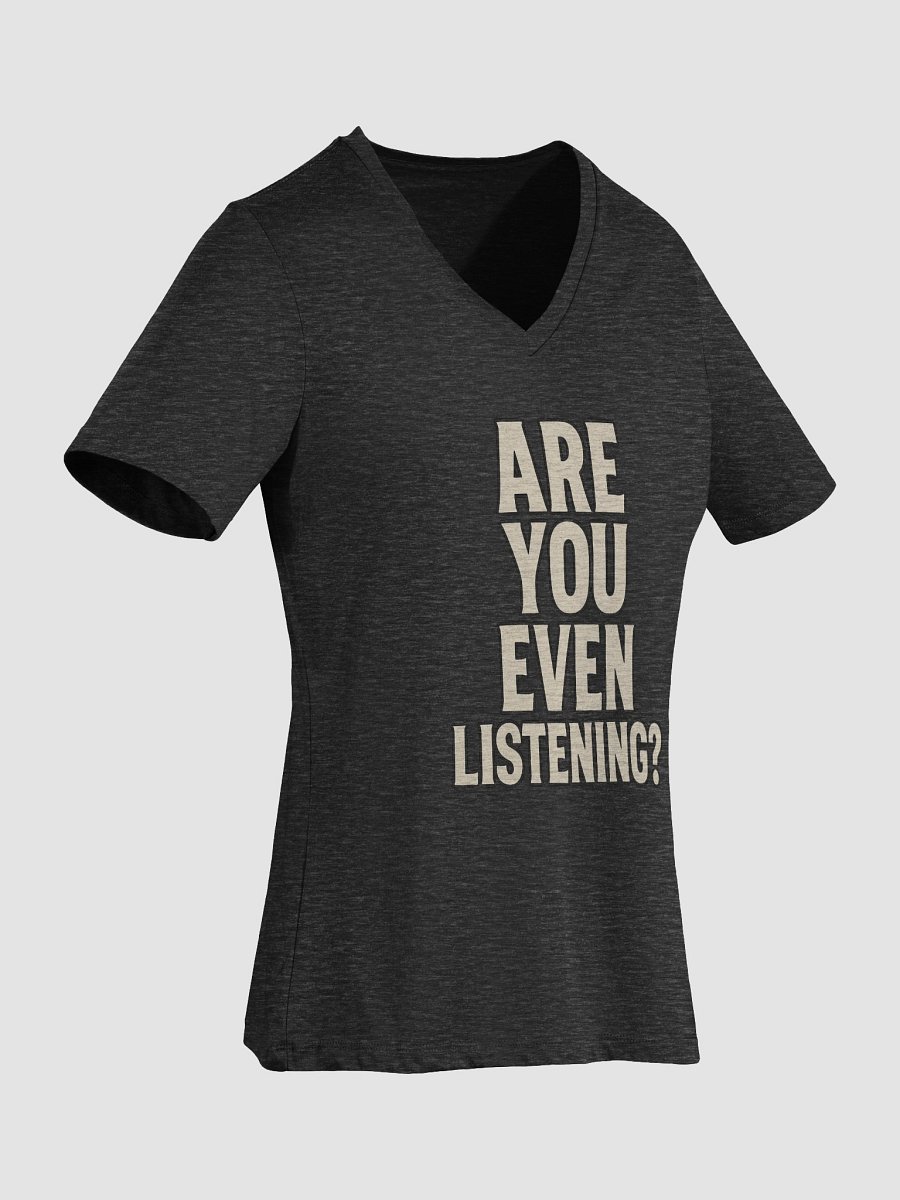 Playful Vibe Relaxed V-Neck Tee product image (4)