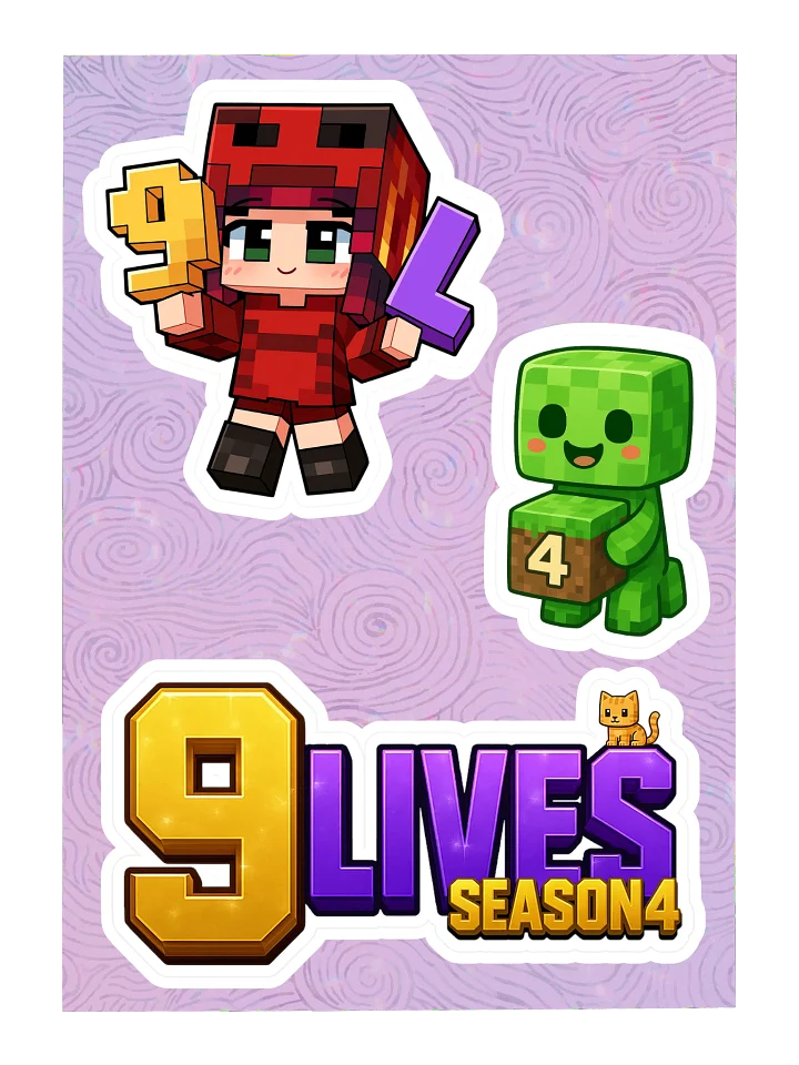 9LS4 Folmers Sticker Sheet product image (1)