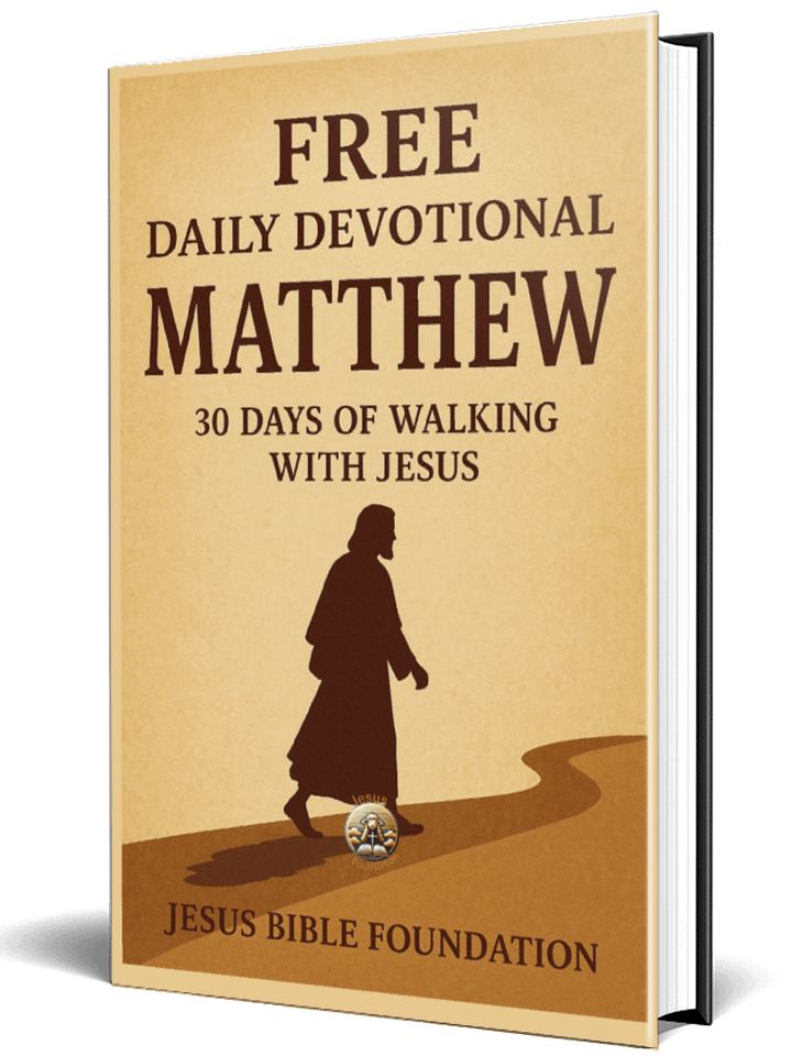 FREE DAILY DEVOTIONAL MATTHEW: 30 Days of Walking with Jesus product image (1)