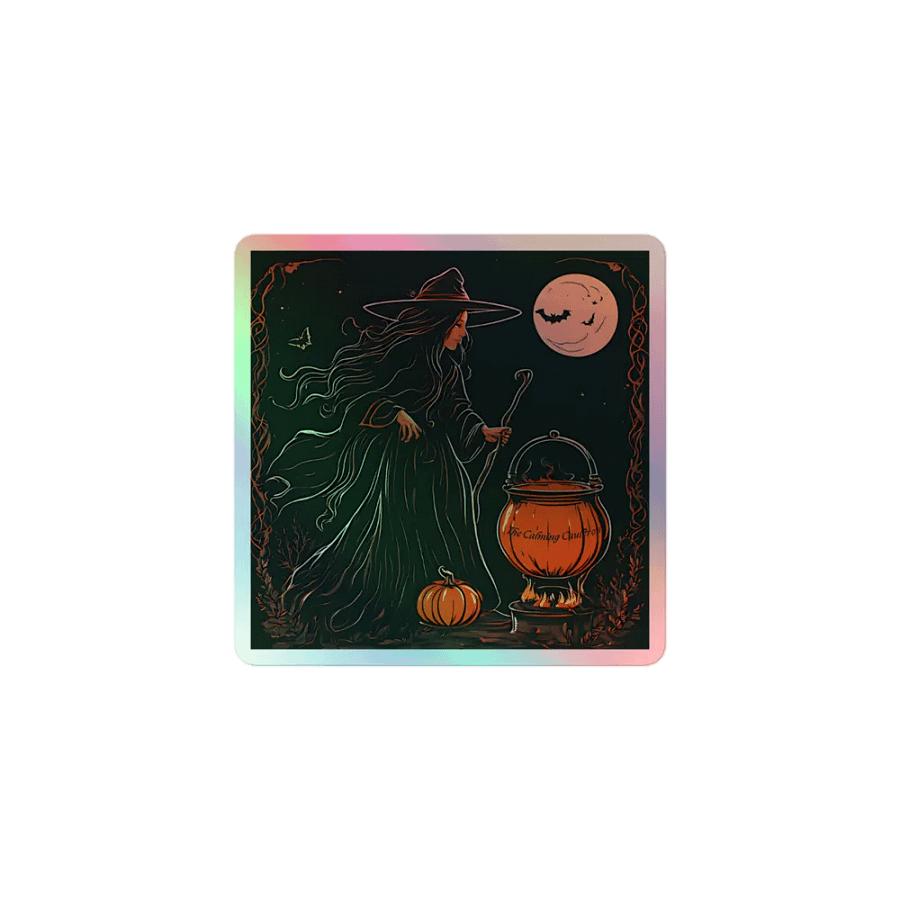 Official Calming Cauldron Holographic Sticker product image (1)