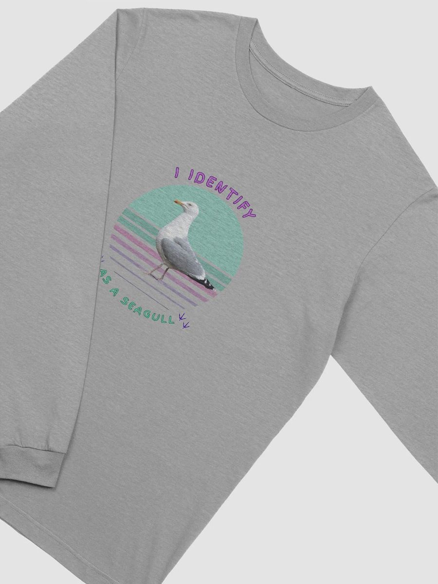 I Identify as a Seagull Long Sleeve T-shirt product image (10)