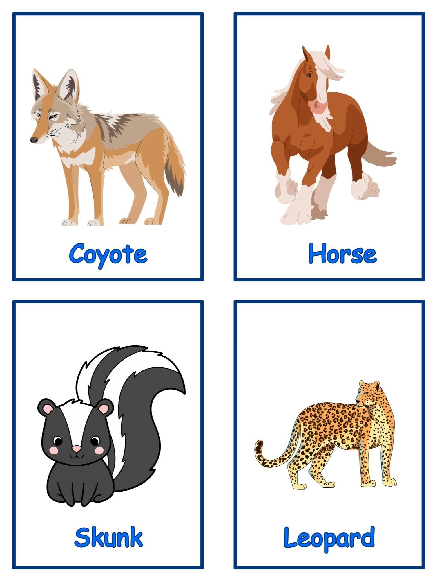 Kiddie Speak Printable Flashcards Bundle product image (8)