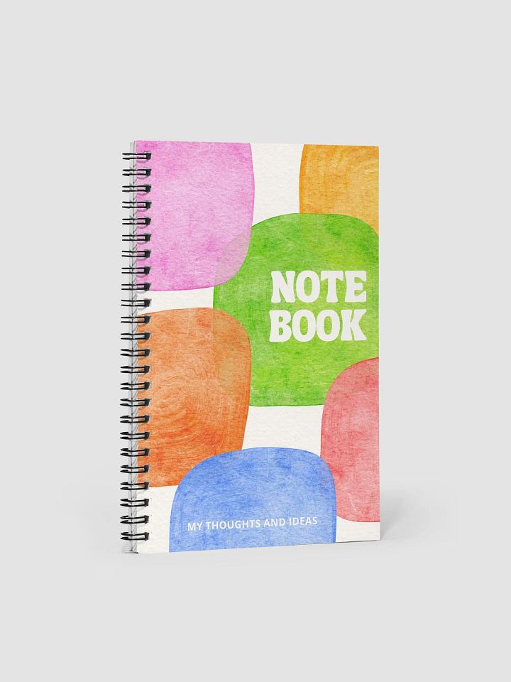 Artistic Reflections Spiral Notebook product image (1)