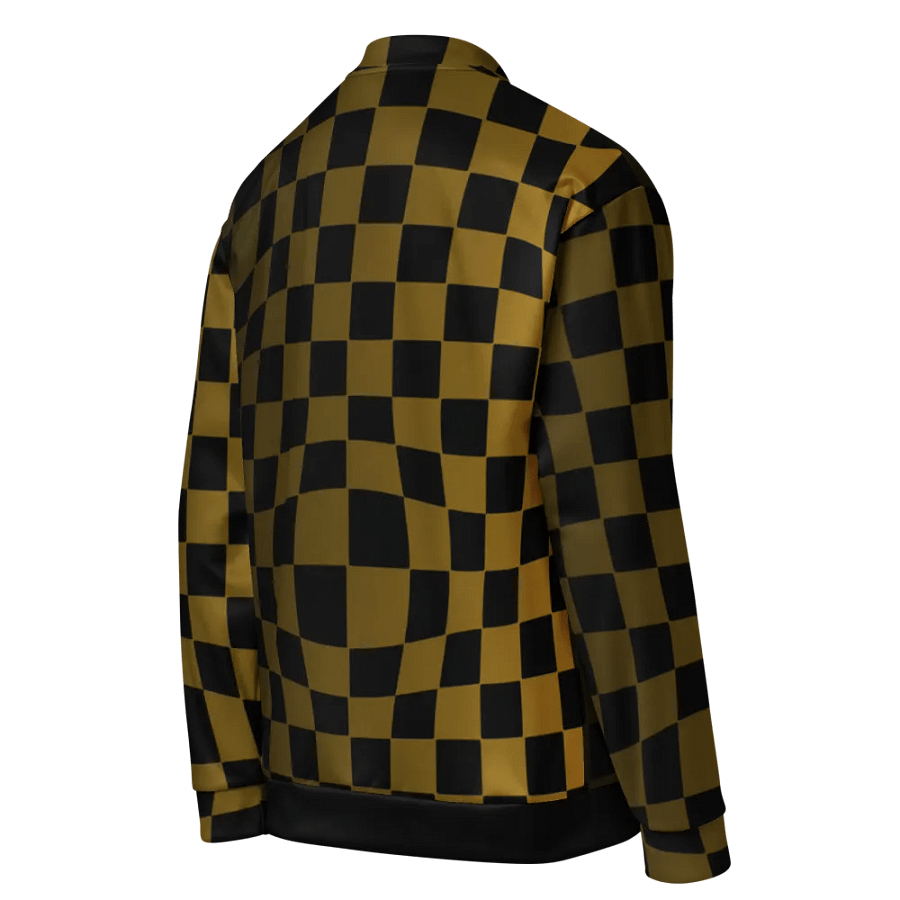 Kaleidoscope Illusion All-Over Bomber Jacket_Gold product image (4)