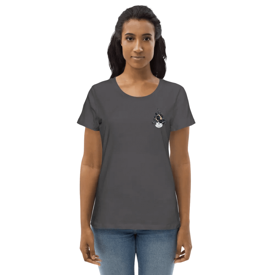 JeffBrutlag Florals and Moon Logo Femme Fit Tee product image (5)